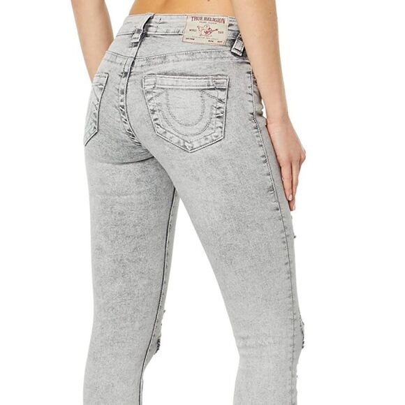 True Religion Women's Jennie Mid Rise Super Skinny size 26 - Picture 3 of 3